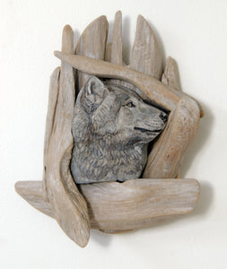 Wolf Stone: Earthen Sculpture